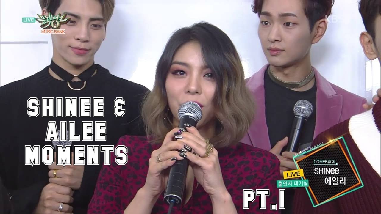 SHINEE & AILEE MOMENTS COPILATION PT 1