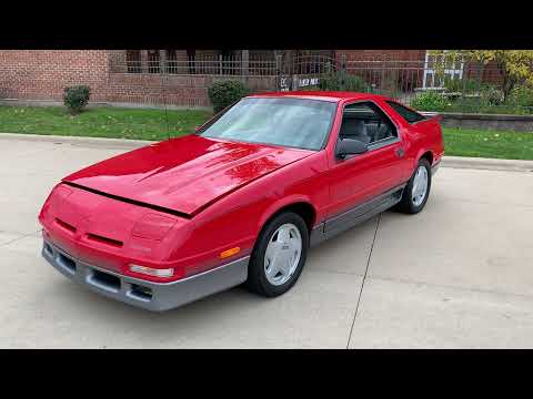 1989 Dodge Daytona Shelby z - 1,280 miles