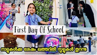 അയ്നൂട്ടി ആദ്യമായ്  സ്കൂളിലേക്ക്🥰Aynootys FirstDay Of School|Back To School Shopping #ayrahsdreamzz