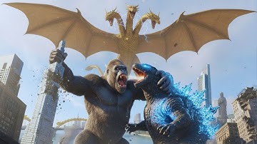 The Last Battle of Titans – Kong and Godzilla vs King Ghidorah