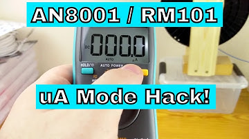 Adding MicroAmp Mode To AN8001 / RM101 | READ THE DESCRIPTION!