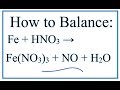 Balancing Chemical Equations and Atoms