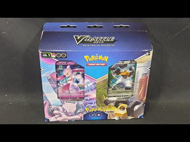 Pokemon TCG Pokemon GO Mewtwo V, Melmetal V Battle Deck