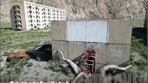 Driving to Engilchek in Kyrgyzstan (the not-so-anymore ghost town)