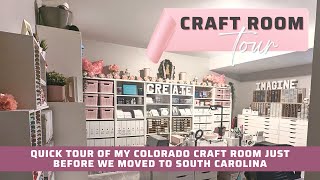 Craft Room Tour 2022! Colorado House