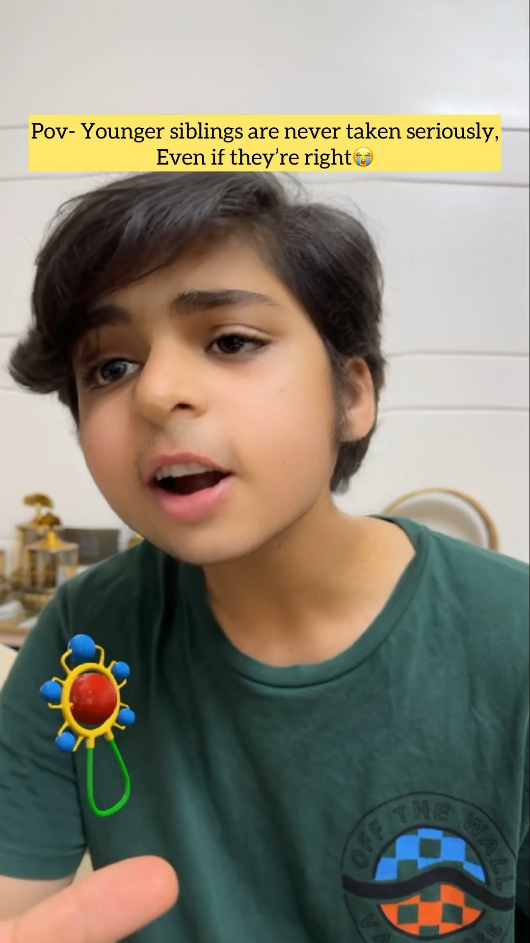 Younger siblings are never taken seriously? | Raj Grover | #shorts
