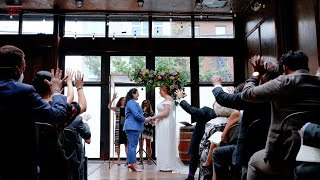 Mariel + Kate's Unforgettable Winery Wedding in Brooklyn