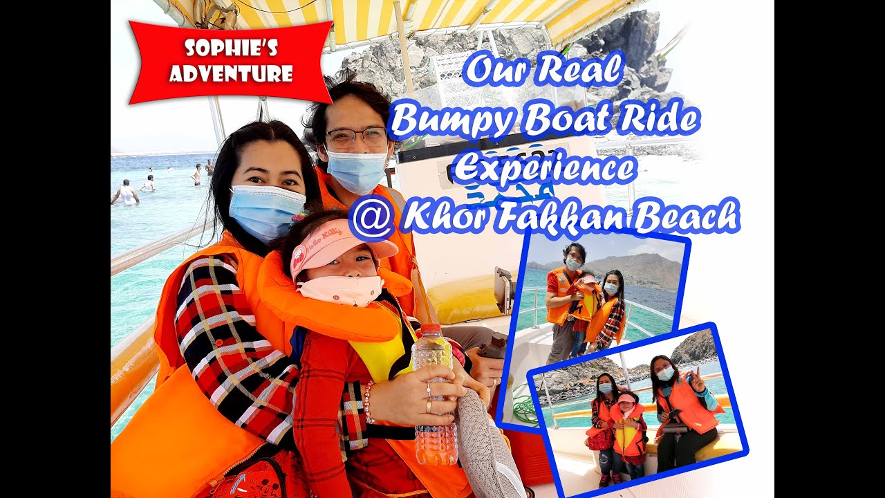 Shark Island Adventure |Our Bumpy Boat Ride Experience @ Khor Fakkan ...