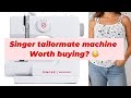 Amazon Singer TailorMate Review After Use | Is this Sewing Machine Worth It? | Full review 