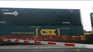 Live Huge CSX Train