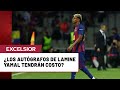 Lamine Yamal podría vender sus autógrafos