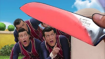 EXPERIMENT Glowing 1000 degree KNIFE VS We Are Number One