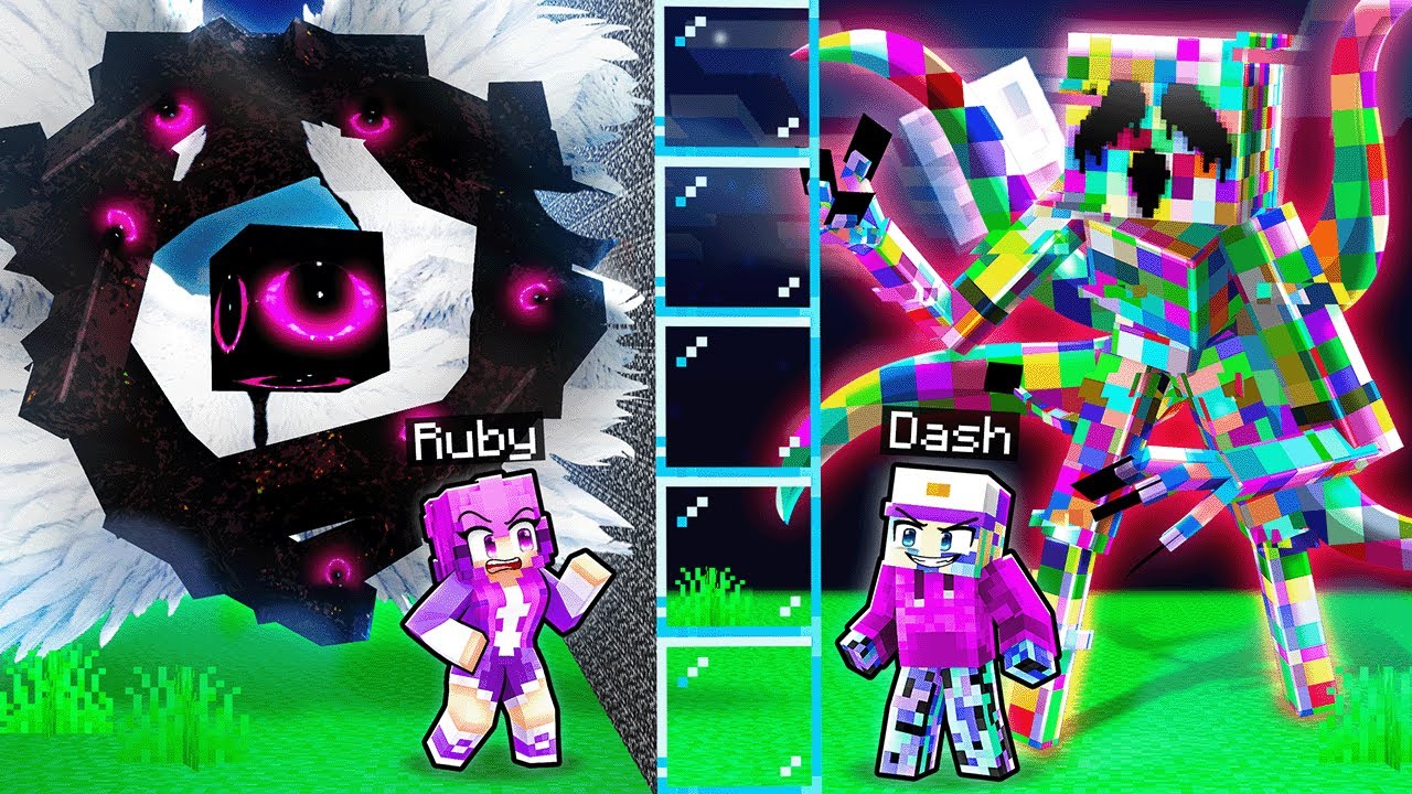 I Cheated with OP HORROR BOSSES in a Mob Battle!