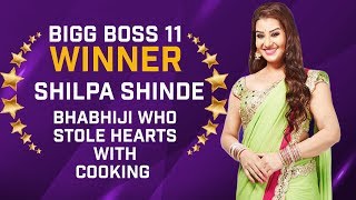 Bigg Boss 11 Winner Shilpa Shinde's journey was filled with emotions & laughter rides