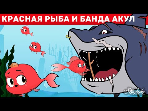 Акула и рыбка мультфильм