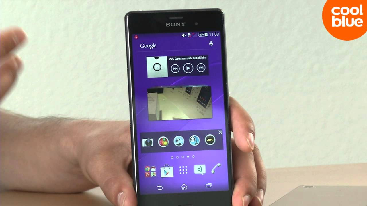  Update  Sony Xperia Z3 smartphone Productvideo (NL/BE)