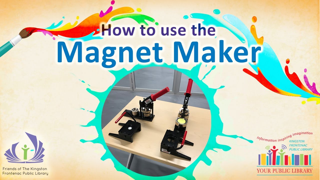 Create Space - How to use the Magnet Maker 