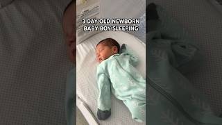 Newborn Baby Boy Sleeping