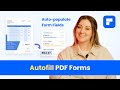 How to Autofill PDF Form | Auto Populate Form Fields | Import Form Data