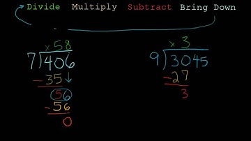 2 Long Division Examples With Color Fast Pace.mp4
