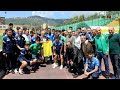 Jsk  le prsident des canaris motive les jeunots u 21 avant la finale de la coupe de la ligue 