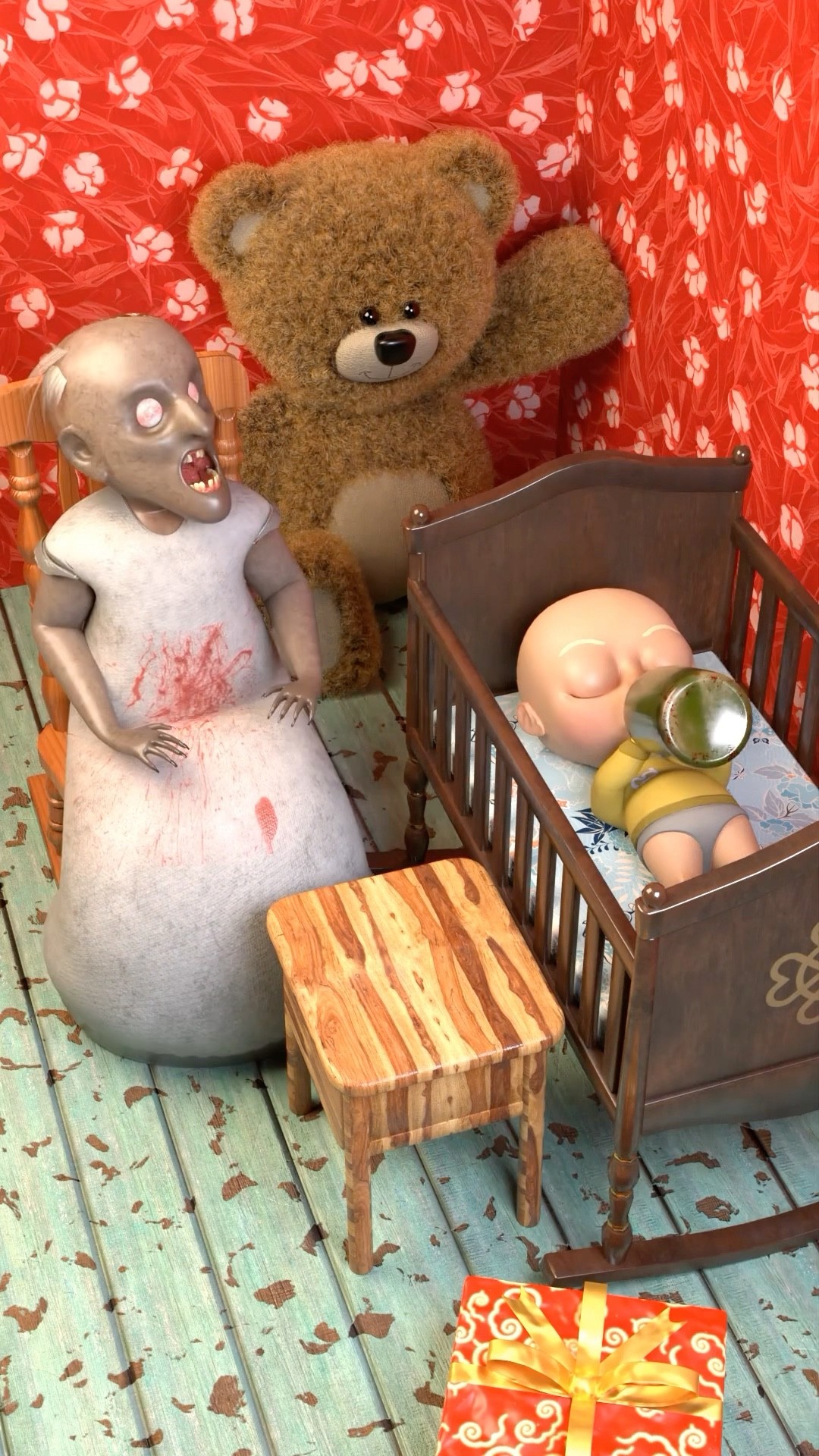 The toy is alive?!