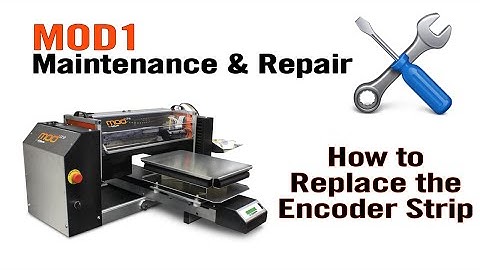 How to Replace the Encoder Strip on the Mod1