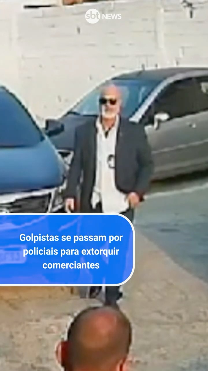 Golpistas se passam por policiais para extorquir comerciantes