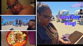 Beach Date, Massage + Meal Prep. Random Lazy Day Vlog!