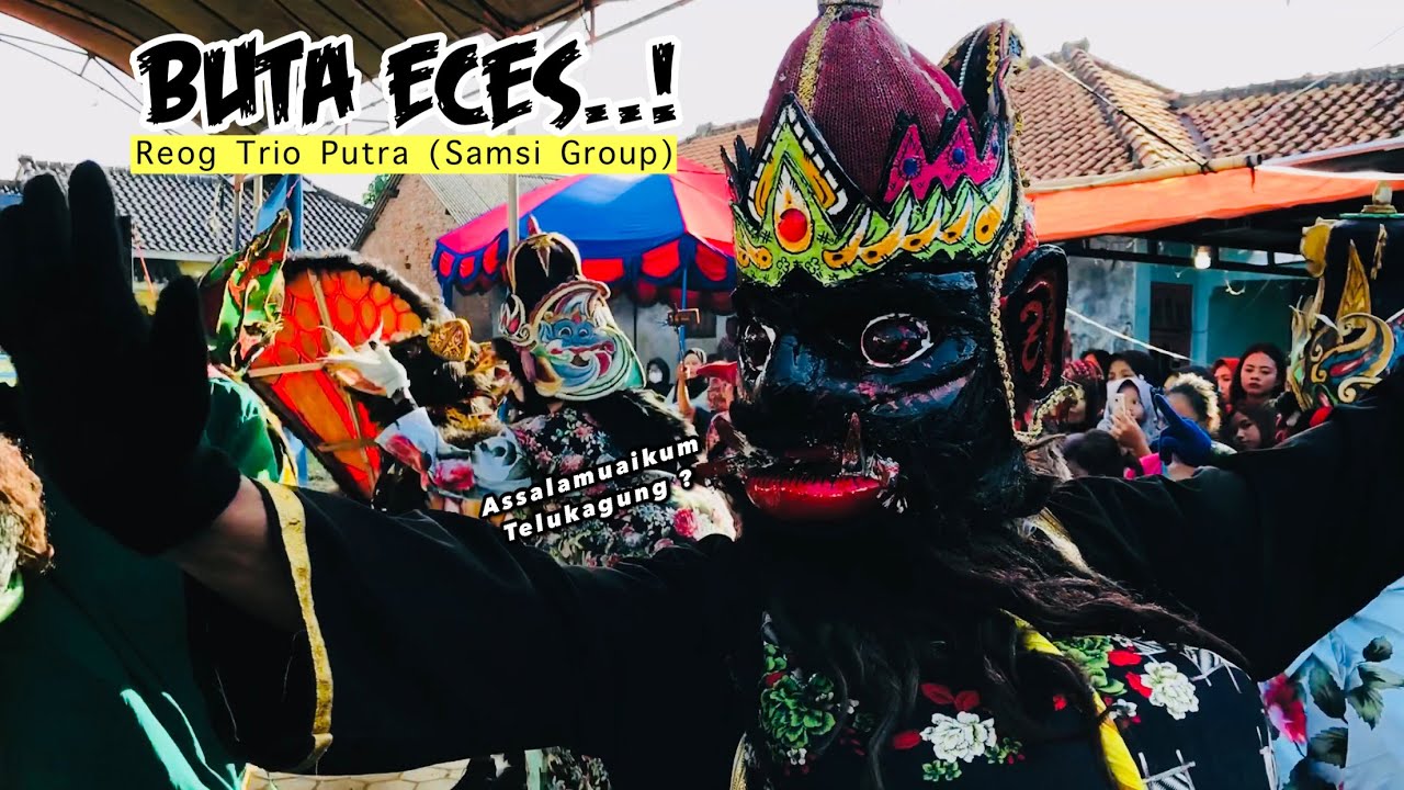 Reog Samsi (Trio Putra) Show Telukagung Bos Baso | Bendrong Kering