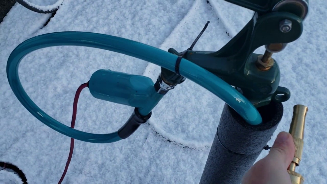 FreezeFreeHose Heated Water Hose