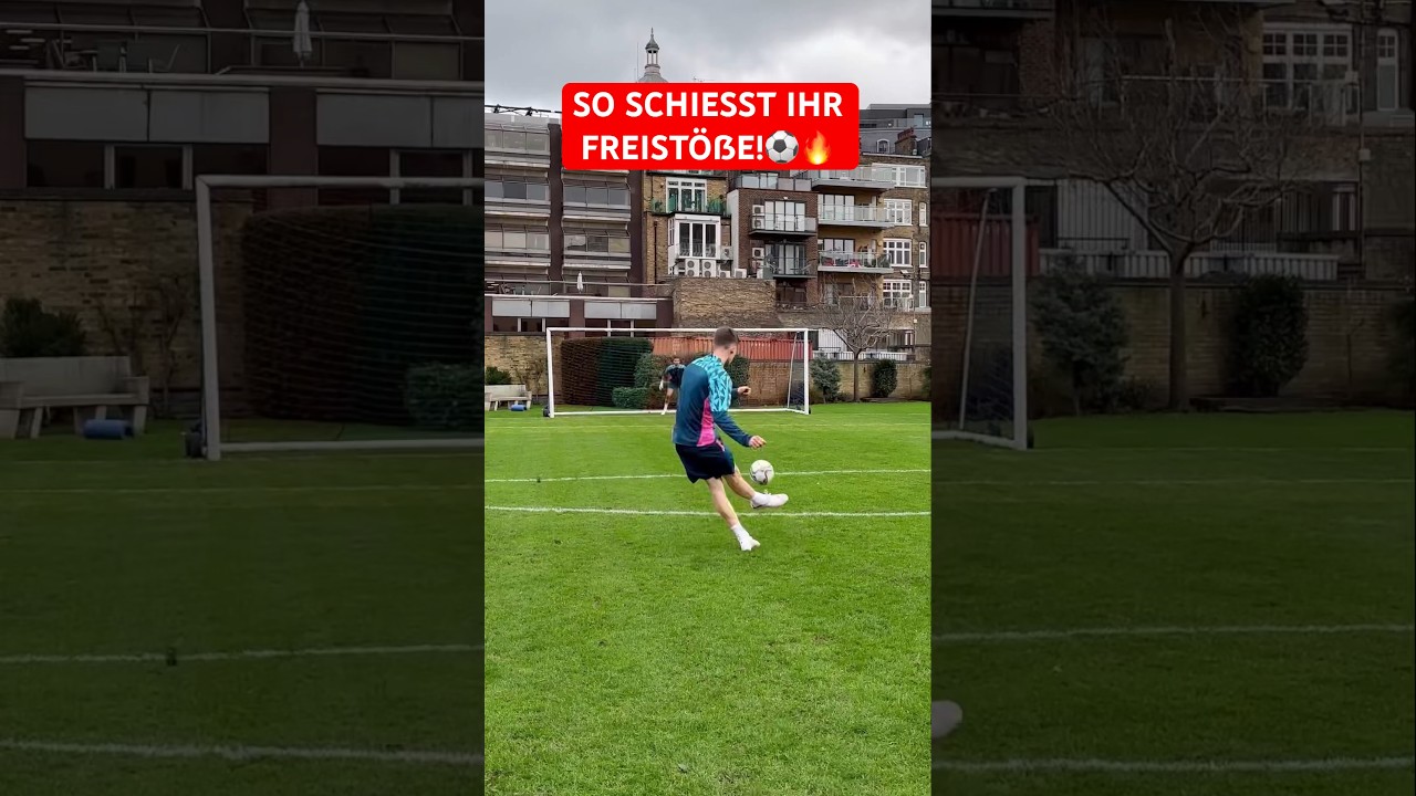 SO SCHIESST IHR PRÄZISE FREISTÖẞE!⚽️🔥 