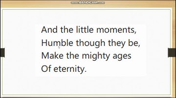 Class 5 | English | Chapter 4 | Little things | By Excel School