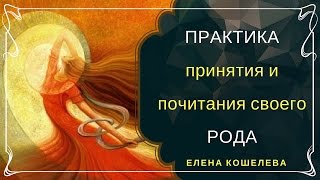 Практика принятия и почитания своего рода  Елена Кошелева