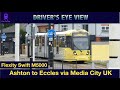 Ashton to Eccles via Media City UK