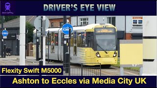 Ashton to Eccles via Media City UK