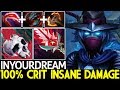 INYOURDREAM [Phantom Assassin] 100% Crit Insane Damage Actually OP Build 7.22 Dota 2