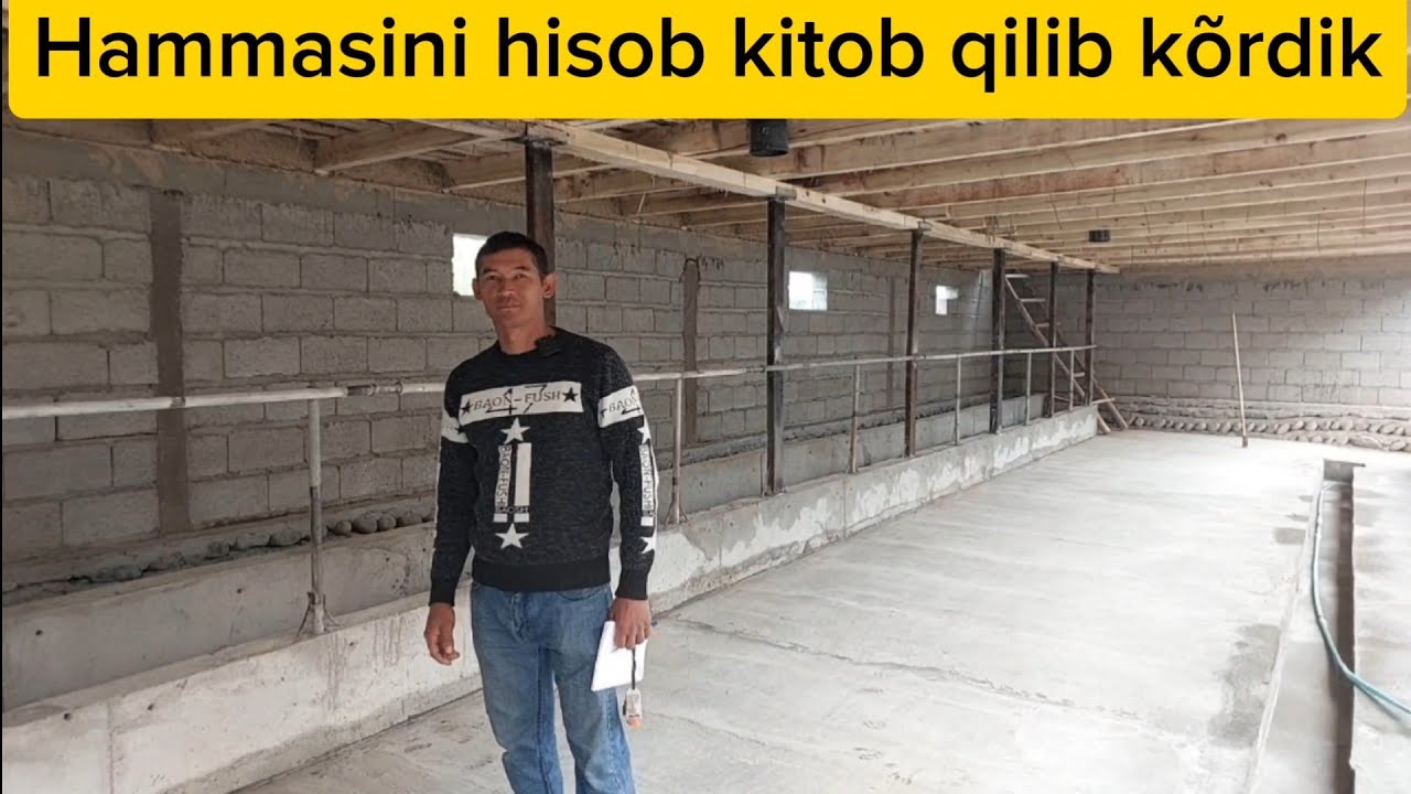 0 Dan bitguncha barchasihi hisob kitob qilingan Zamonaviyol  mol hona 14.04.2024yil