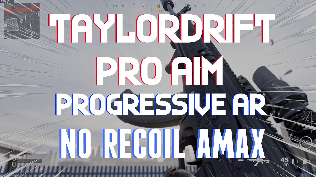NO RECOIL AMAX! | Progressive AR | TAYLORDRIFT Modern Warfare Pro Aim v4.5/v4.6 | Cronus Zen