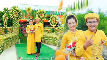 Đám Cưới Miền Tây Cổng Cưới Lá Đưa Tuyệt Đẹp Rước Dâu Trên Đường Quê Đậm Chất Quê