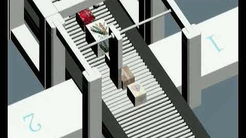 IWILDT Gamma -An 100110sh Post Express training line high speed X-ray security inspection machine