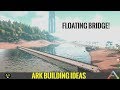 How to build a floating bridge island  ark survival