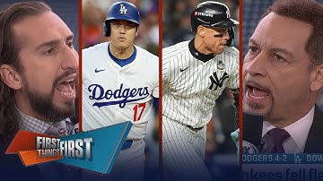 Yankees fall flat in Game 3, Judge’s drought, Can Ohtani seal his legacy? | MLB | FIRST THINGS FIRST