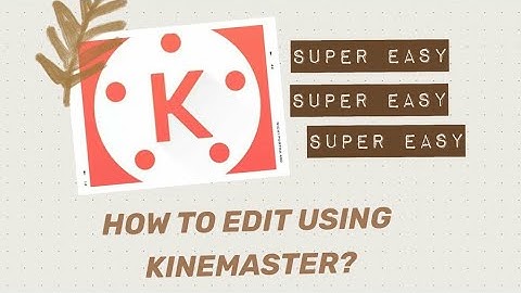 HOW TO MAKE AN INTRO USING KINEMASTER? ✨ / Aesthetic, minimalist, etc.