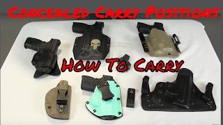 Concealed Carry Positions: How To Carry And Why | Geauga Firearms Academy