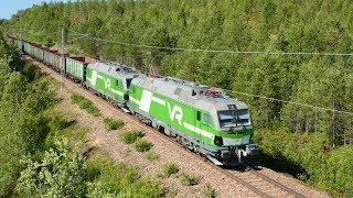 Trains in Finland (1) - summer 2018