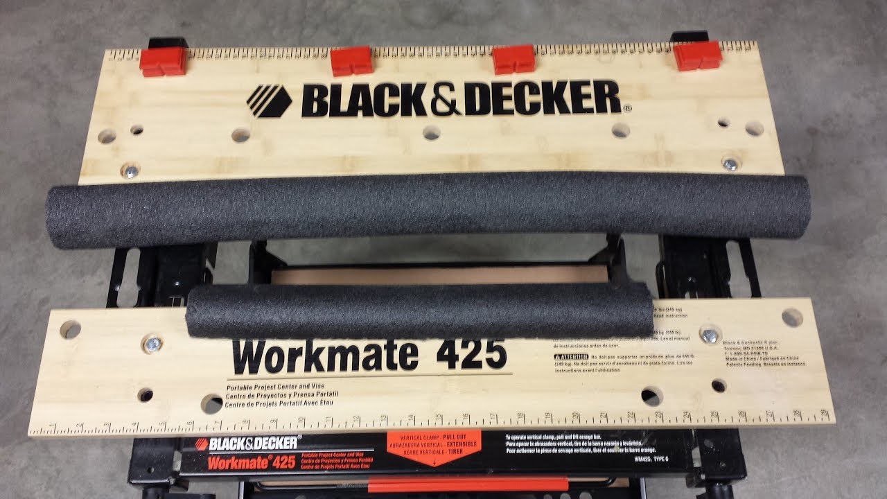 BLACK+DECKER Workmate Portable Workbench, 425-to-550-Pound Capacity (WM425)  