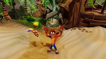 Crash Idle Contest Winner Animation - Crash Bandicoot N. Sane Trilogy trailer