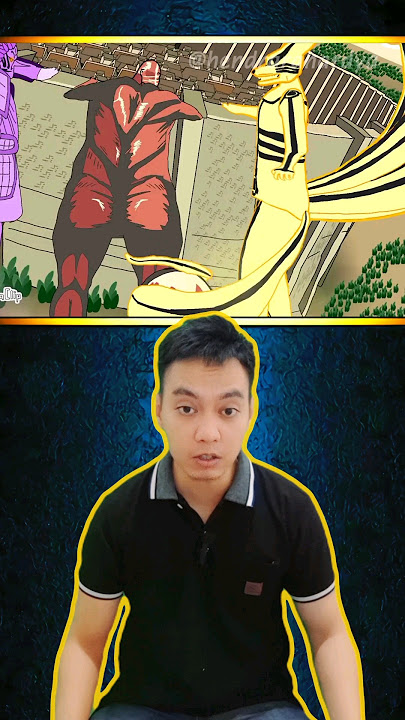 WHAT IF ... NARUTO DAN SASUKE MENANTANG COLOSSAL TITAN ⁉️ #shorts #alurcerita #storytelling