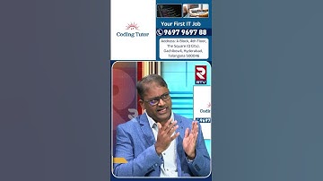 Coding Tutor Founder & CEO Mr. Phaniraj Jaligama Exclusive Interview | Your First IT Job | RTV
